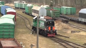 Тепловоз ТЭМ2-3272 на ст. Валга / TEM2-3272 at Valga station