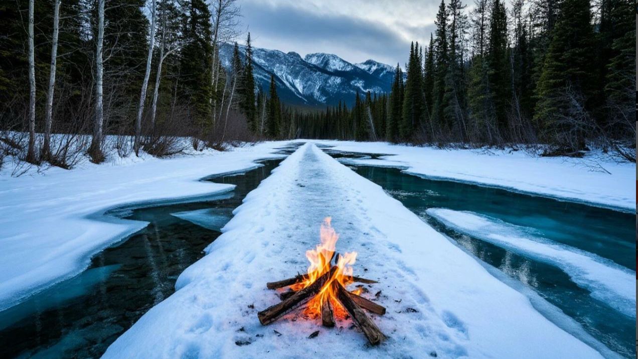 Story # 325 : The Journey Through the Frozen Trail A Contrast of Survival and Surrender