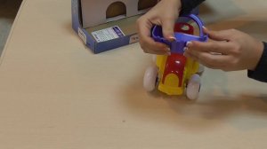 Трактор с ковшом в коробке 19 см 81232 VikingToys