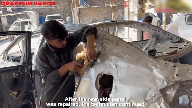 Pakistan Workshop Restores HONDA CITY After SERIOUS ACCIDENT смотреть онлайн