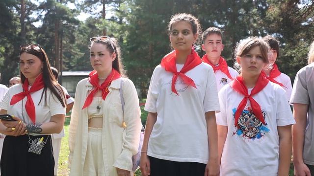 Открытие смены в ДОЛ Чайка  6.07.2026 Хомутинино