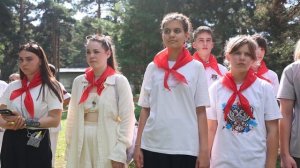 Открытие смены в ДОЛ Чайка  6.07.2026 Хомутинино