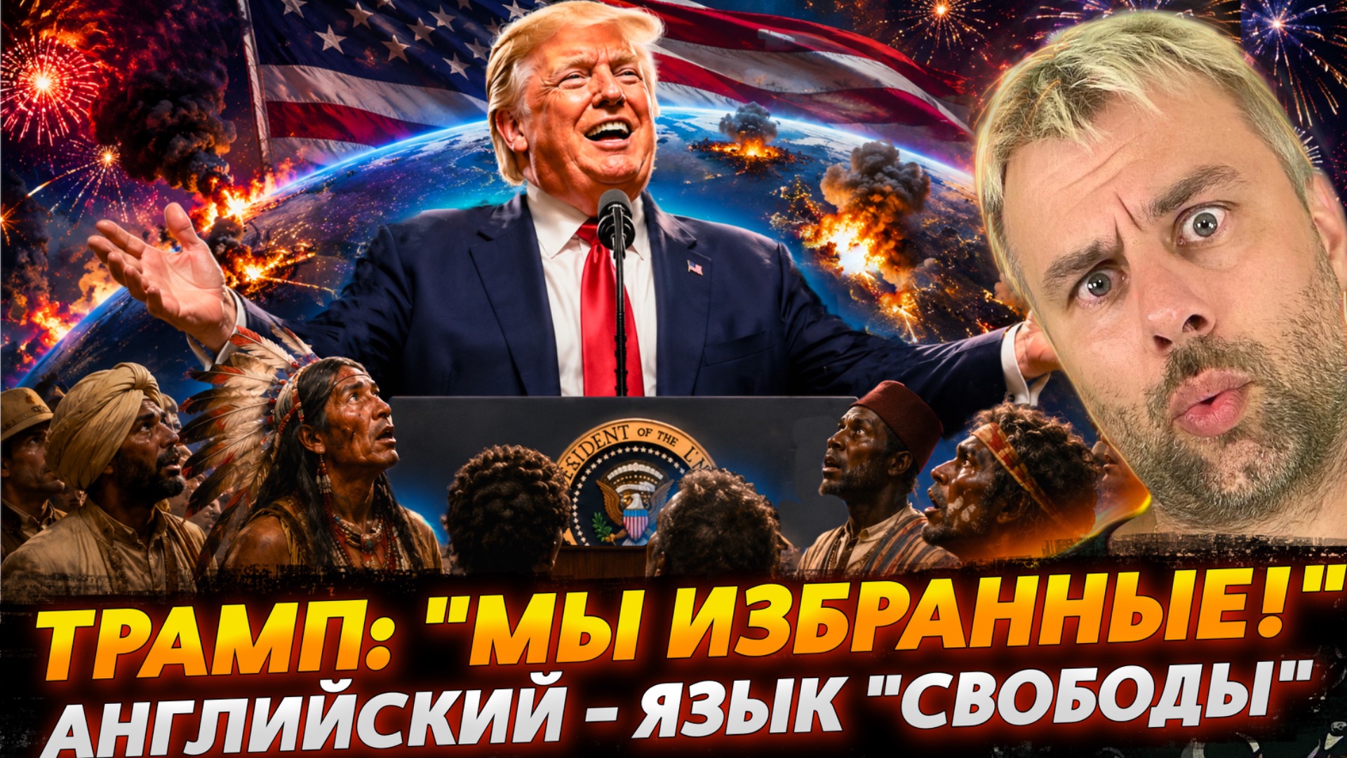 ТРАМП: "МЫ ИЗБРАННЫЕ" | АНГЛИЙСКИЙ - ЯЗЫК "СВОБОДЫ" смотреть онлайн
