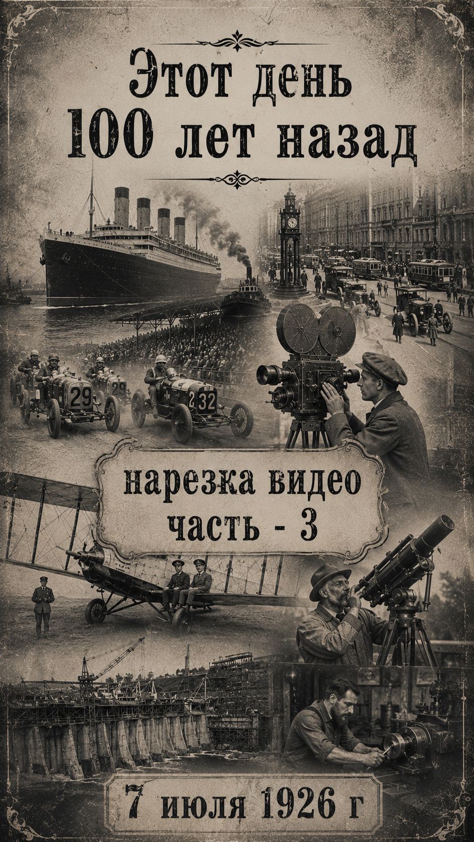 Этот день 100 лет назад | 07.07.1926 часть 3: Главные события дня | История России, СССР и мира