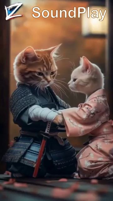 Японские воины #японскиевоины #японскиесамураи #самураи #котосамураи #войны #вайб #коты #юмор