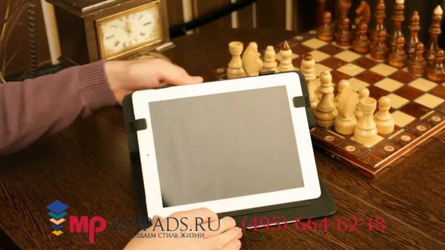 Чехол-обложка для Ritmix RMD-1059 кожаный "Deluxe". цвет в ассортименте смотреть онлайн
