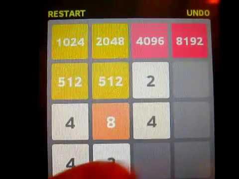 2048 GAME. 16384 Record! смотреть онлайн
