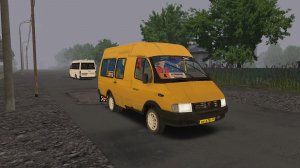 OMSI 2. Рута СПВ-15. Маршрут: 4. Карта: Новоозёрск (Дождливая погода)