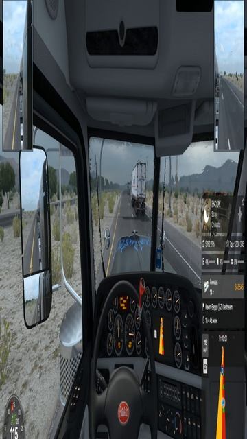 Американ Трак Cимулятор | American Truck Simulator везу бочку под дождем