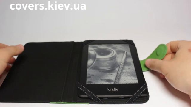 Кожаная обложка чехол SB1995 Black-Green смотреть онлайн