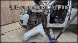 Как снять передние крылья Volkswagen Tiguan 2011-2019 год