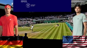 8/07 ⏰17:00 (2) 🇩🇪Александр Зверев - (6) 🇺🇸Тэйлор Фриц/🏆Grand Slam 🇬🇧Уимблдон. 1/4 финала
