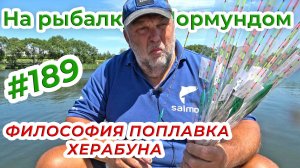 ПОПЛАВОК ХЕРАБУНА НА МАХОВОЙ УДОЧКЕ / На рыбалку с Нормундом