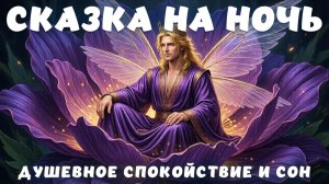 💫 Забыть о суете и уснуть | Сказка с женским голосом и звуками камина для сна