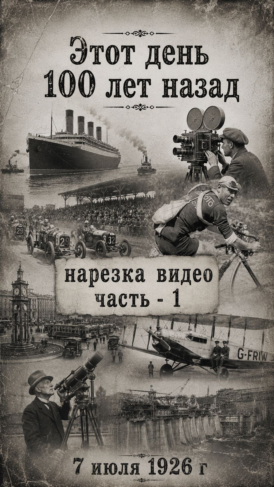Этот день 100 лет назад | 07.07.1926 часть 1: Главные события дня | История России, СССР и мира