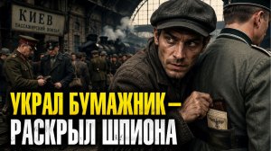 СМЕРШ | ВОР-КАРМАННИК ВЫЧИСЛИЛ НЕМЕЦКОГО ШПИОНА ОДНИМ КАСАНИЕМ