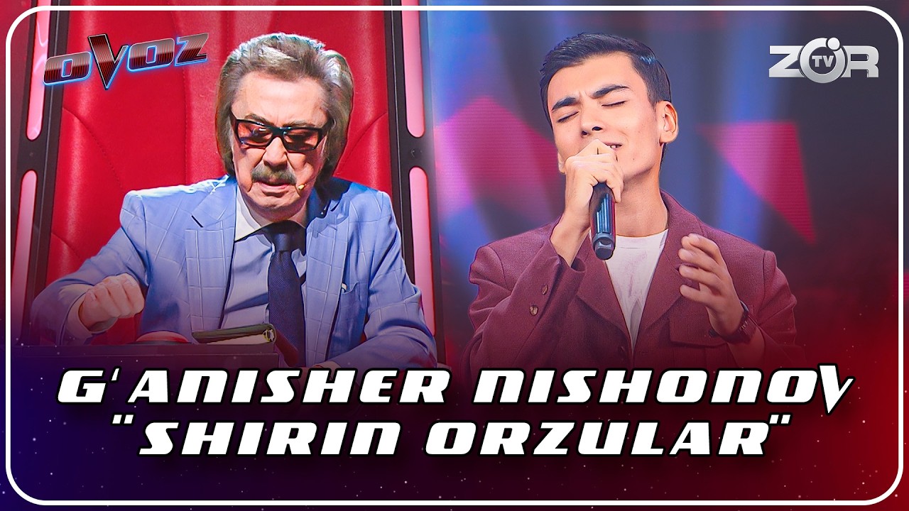 Ovoz 2-mavsum - G‘ANISHER NISHONOV | SHIRIN ORZULAR - GULSANAM MAMAZOITOVA @TheVoiceofUzbekistan