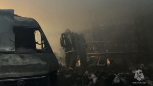Пожар во Фрунзенском районе