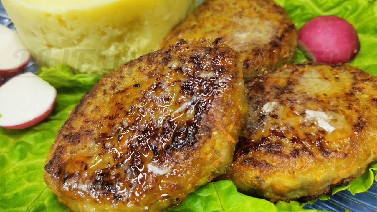 Рыбные котлеты с яблоком ❤ Быстро и вкусно! смотреть онлайн