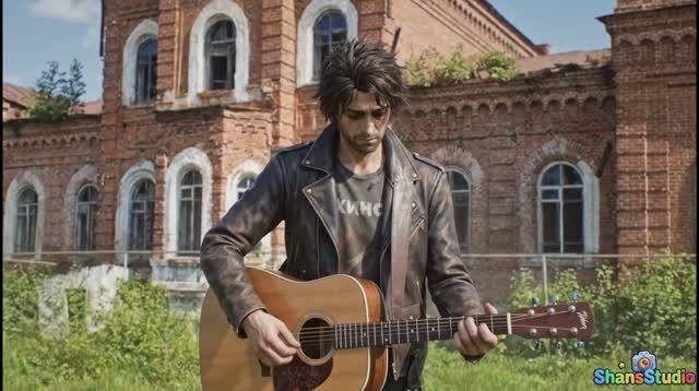 Моя гитара не умеет... Песня в стиле Русского Рока, написана более 20 лет назад.