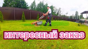 Сколько времени нужно, чтобы выкосить такой участок?