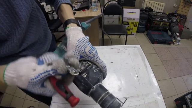 Демонтаж Монтаж переключателя режимов Makita 2440