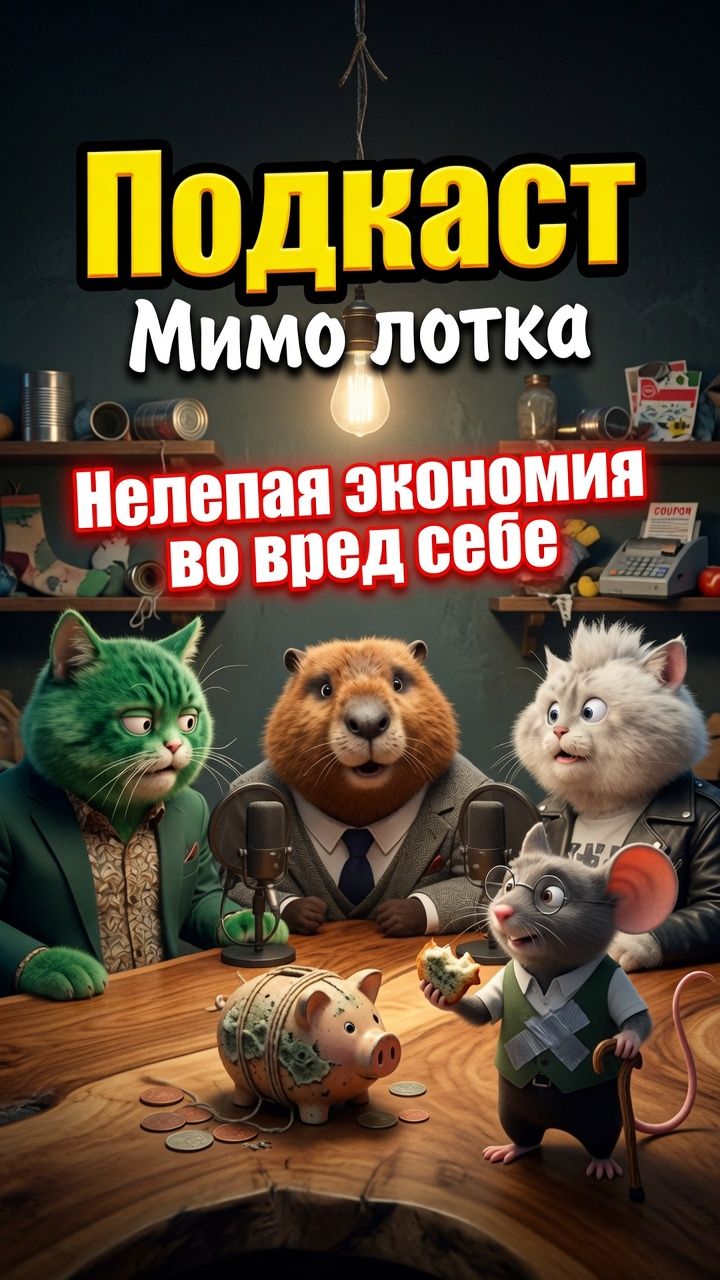 Купил стиральную машину, но стирает в тазике! 🤦♂️ Гении экономии Подкаст котов мимо лотка