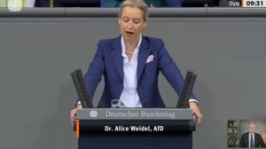 Германия в ШОКЕ! Последнее выступление Алис Вайдель (AfD)