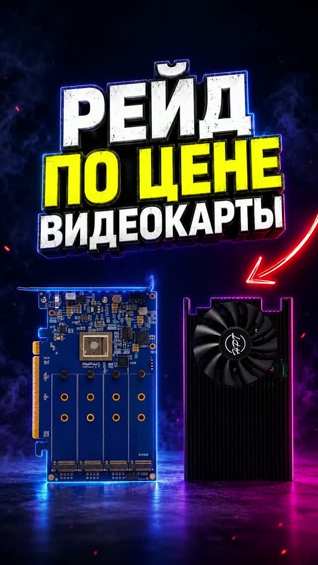 RAID-контроллер за $1000! Рассказываем зачем он нужен