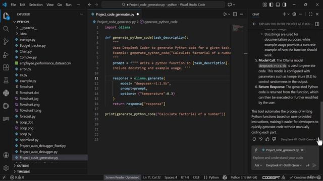 1. 1. Understanding & Explaining Code with Depseek смотреть онлайн