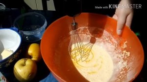 Рецепт кексов с яблоком