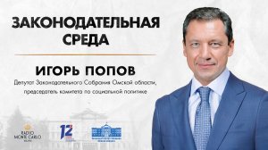 «Законодательная среда». Игорь Попов (08.07.26)