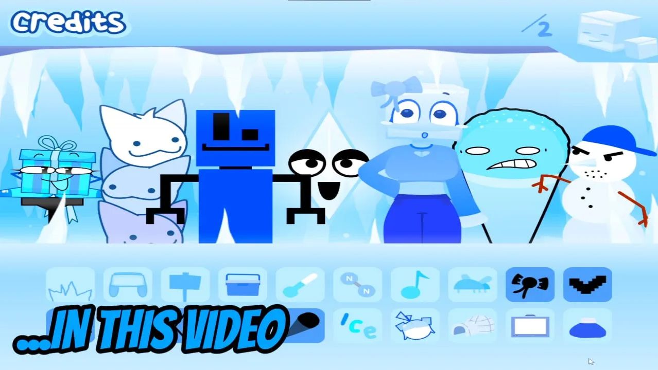 Sprunki Cool As Ice Incredibox ｜ 4K VIDEO смотреть онлайн