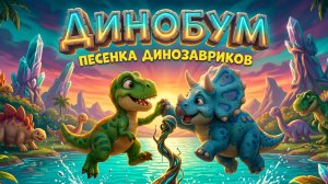 ДИНОЗАВРИКИ ДИНОЗАВРЫ | МУЛЬТОПИЯ | МУЛЬТИКИ И ПЕСНИ ДЛЯ ДЕТЕЙ НЕЙРОСЕТЬ GEMINI