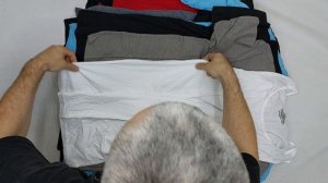 44755 Футболки однотонные без принта в осн. большие размеры сток, 1пак, t-shirts no print оптом