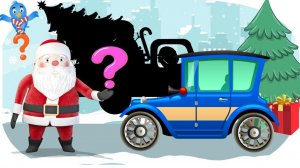 Развивающие мультики - Логика для детей Дед Мороз и подарки - Зимняя викторина