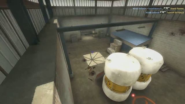 CS GO de_nuke пример флешки при выбивании А смотреть онлайн