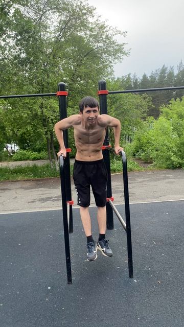 Отжимания на брусьях смотреть онлайн