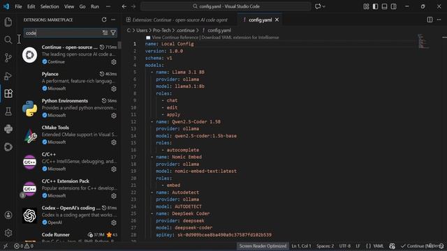 5. 5. AI Coding Extensions in VS Code_ Continue & Code GPT смотреть онлайн