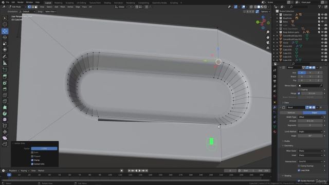 BLENDER Creating the Dune Ornithopter 58_Modeling section_Adding Bevel modifier part 2 смотреть онлайн