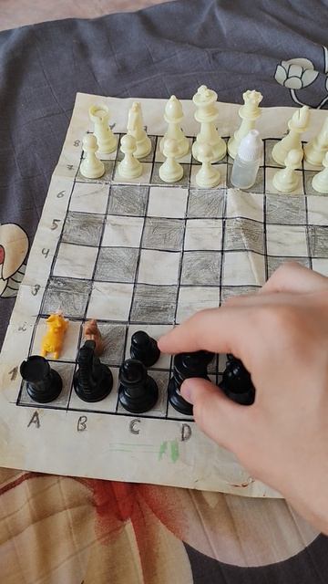Отличие тёмных от белых фигур
