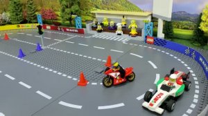 ЛЕГО ГОНКИ НА МАШИНКАХ! 🏍️🏆