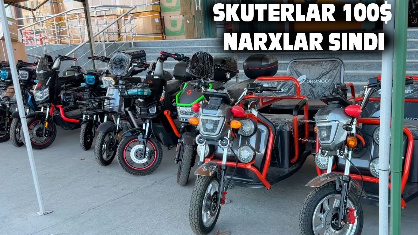 Arzon Elektro Skuter, Skuter Muravey, Optom Narxda Skuter, Ilhom Texno Market