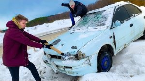 РАЗБИЛИ МАШИНУ. ВОЗВРАЩЕНИЕ ГОПНИКОВ. УНИЧТОЖИЛИ АВТО
