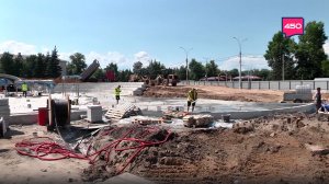 Второй этап благоустройства Центральной площади в Тольятти