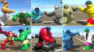 LEGO ХАЛК ПРОТИВ ВСЕХ MARVEL