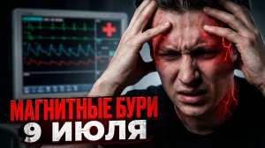Магнитные бури 9 Июля 2026 года: Как пережить геомагнитный шторм без боли