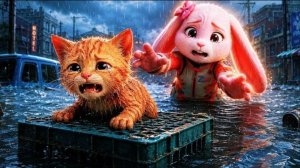 Не сдавайся, маленький котёнок . Невероятные приключения.
