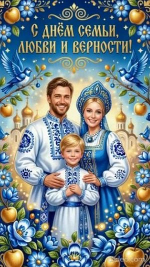 День Семьи, Любви и Верности.  Shorts.
