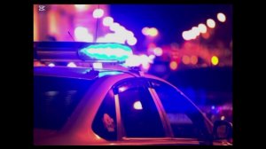 Полицейская мигалка на автомобилях полиции, полиции сигнал